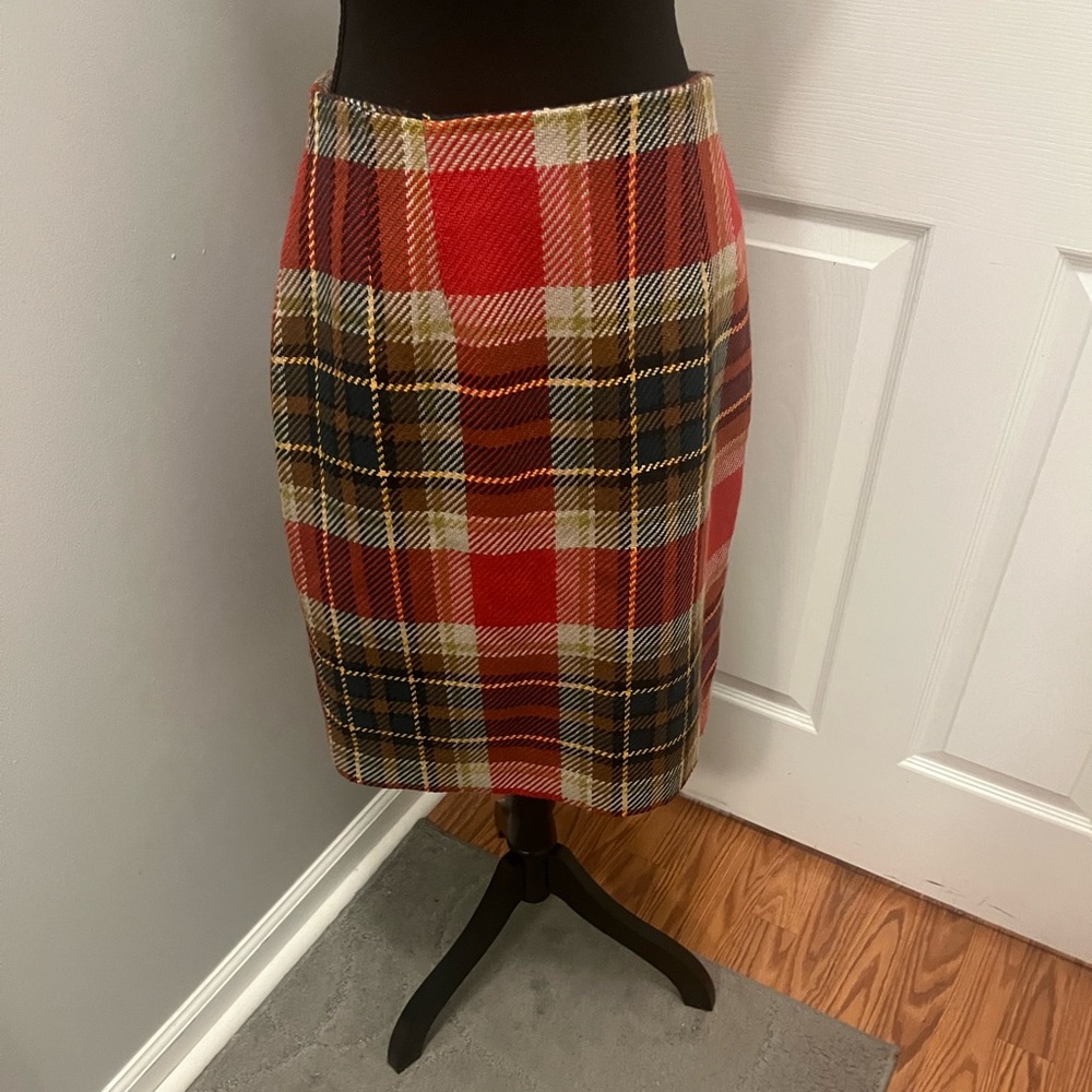 Chadwick’s red multi color skirt